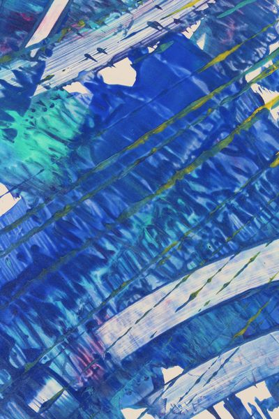 Glacier Slope, a detail from the painting Spiral Waves
