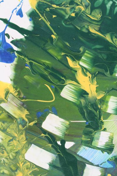 Detail from the painting Resonant Currents