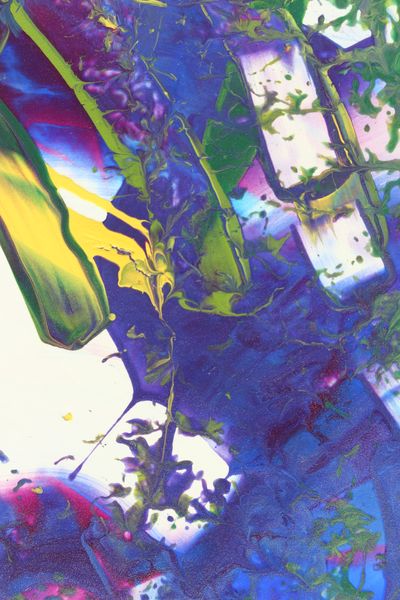 Detail from the painting Organized Chaos